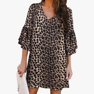 Animal Print Dress